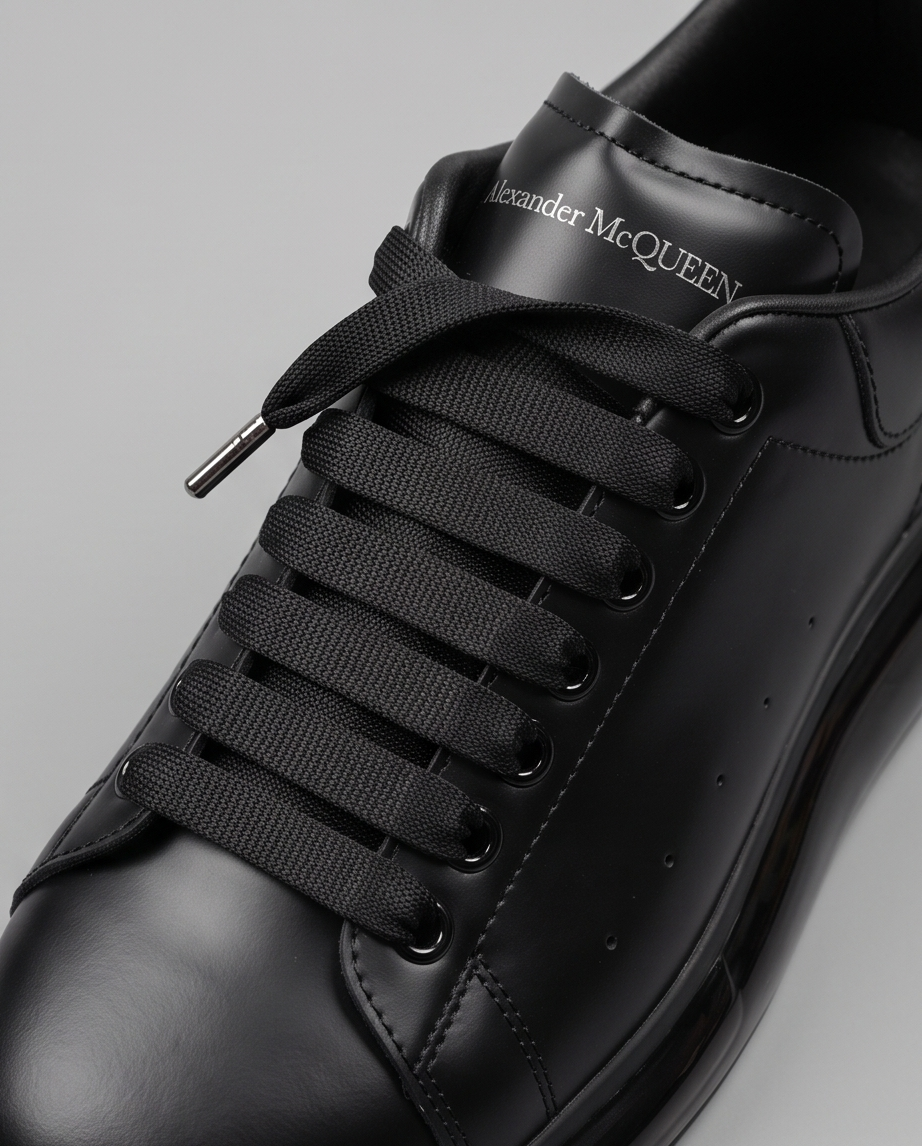 ALX&MCQ Siyah Şeffaf Taban Sneaker – Görsel 5