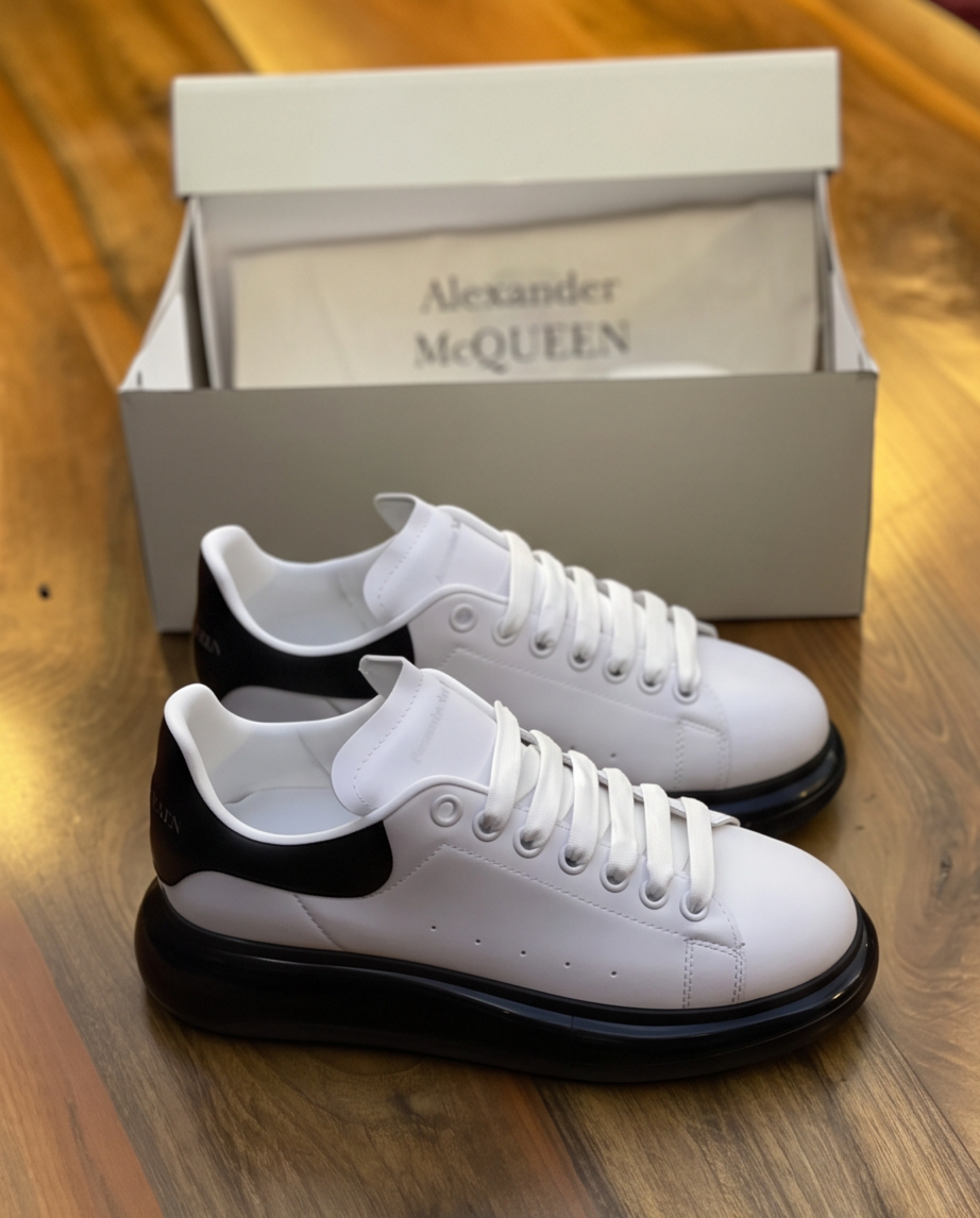 ALX&MCQ Beyaz Siyah Taban Platform Sneaker – Görsel 3