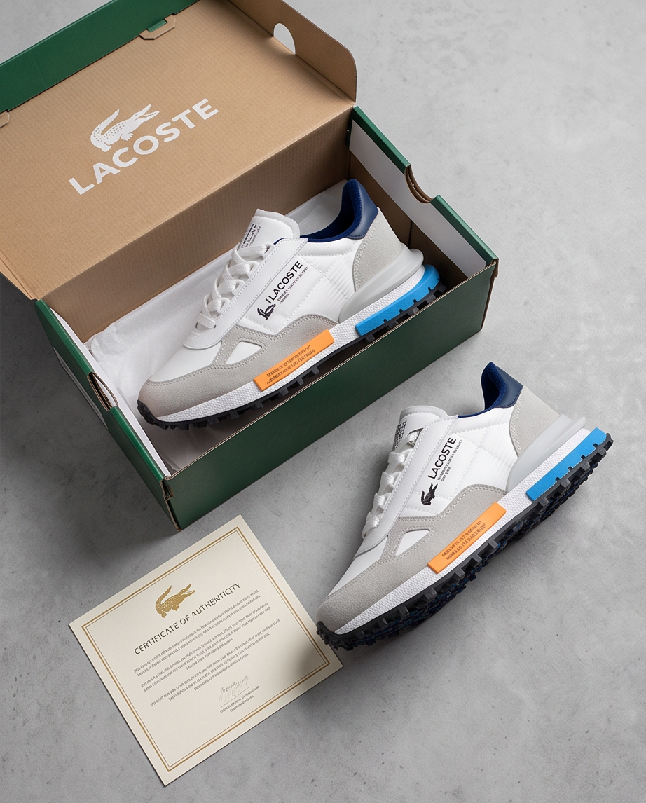 L’coste L-Series Gri Turuncu Spor Sneaker – Görsel 4