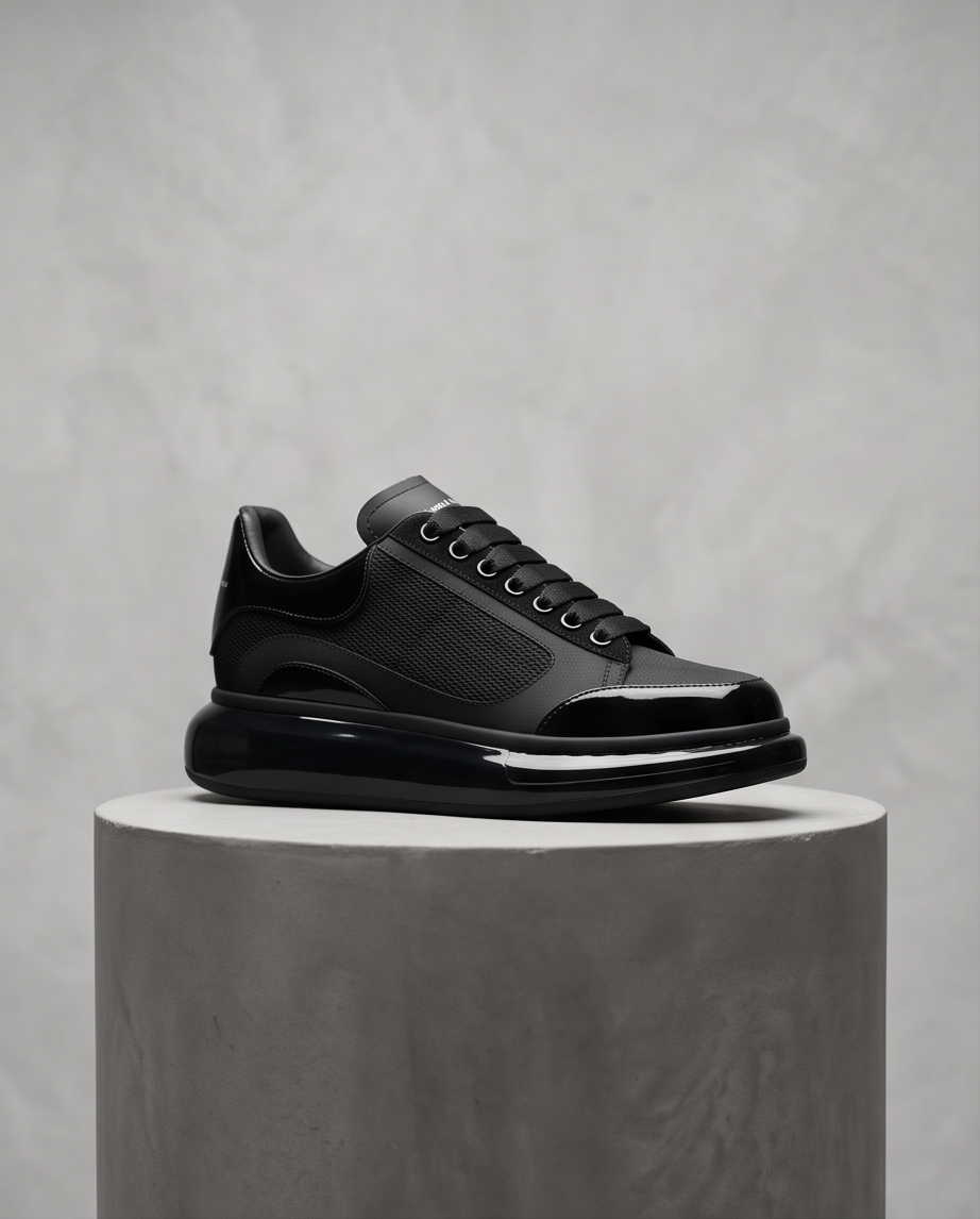 AQ&MCQ Siyah Chunky Sneaker – Görsel 2