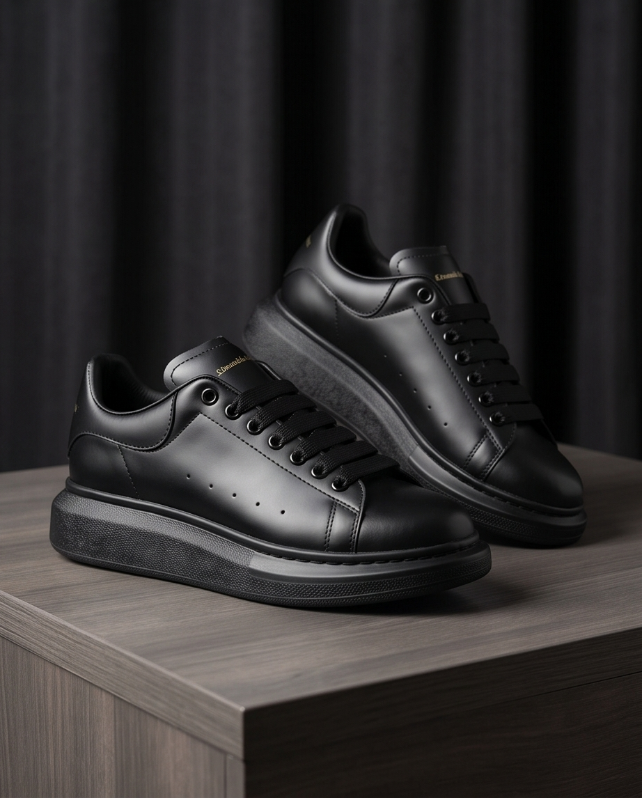ALX&MCQ Siyah Platform Sneaker – Görsel 3