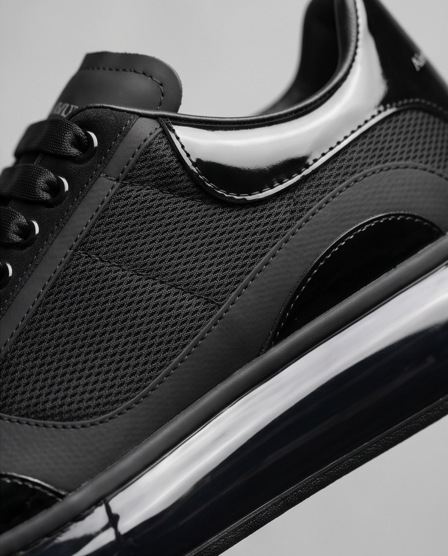 AQ&MCQ Siyah Chunky Sneaker – Görsel 5