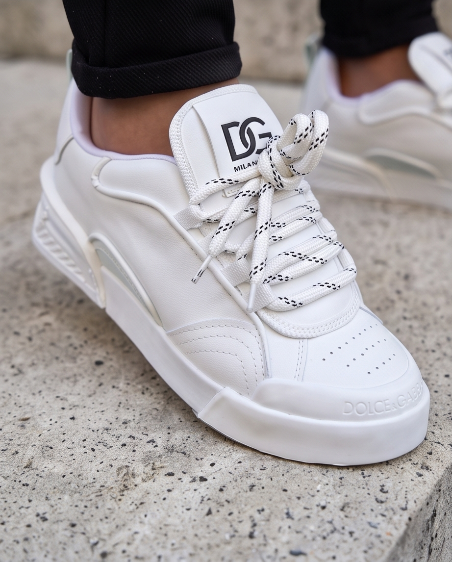 DOLCE&GABANNA Beyaz Sneaker – Görsel 5
