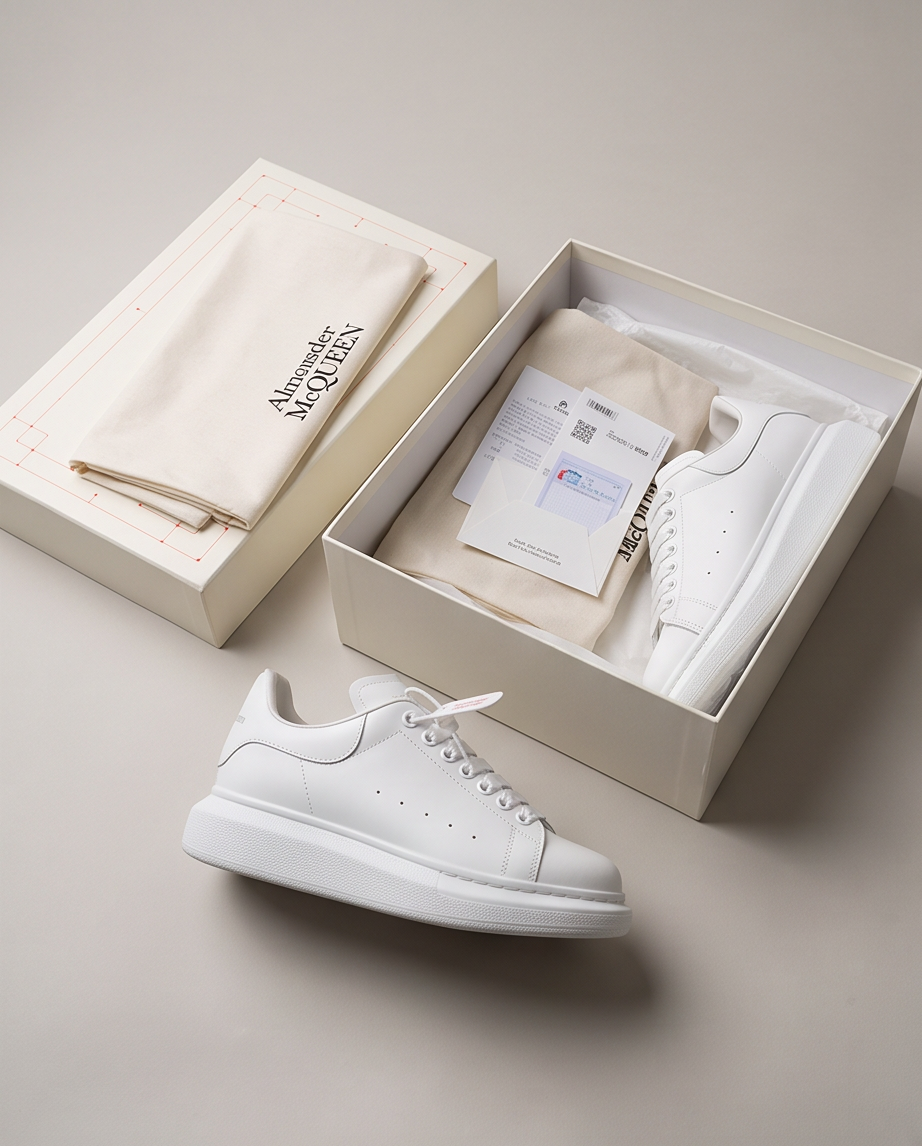 ALX&MCQ Beyaz Platform Sneaker – Görsel 2