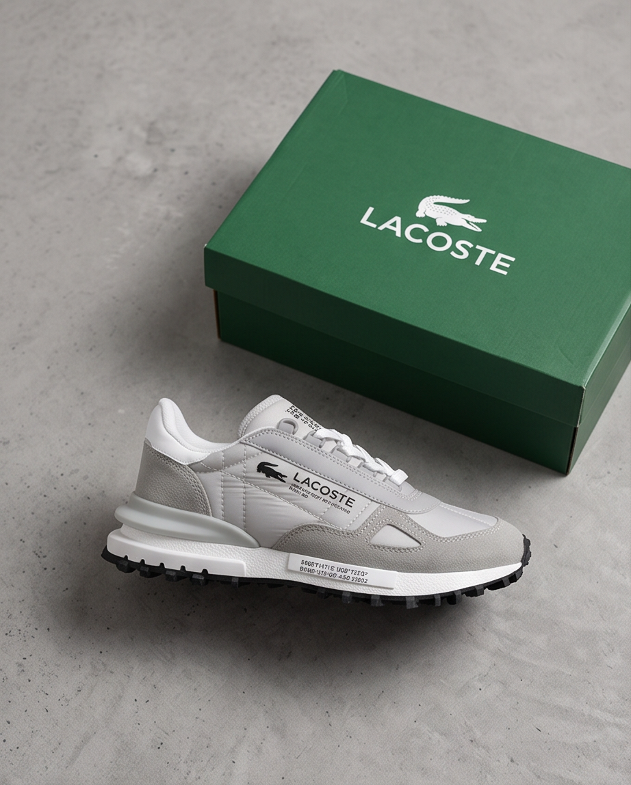 L’coste L-Series Gri & Beyaz Spor Sneaker – Görsel 3