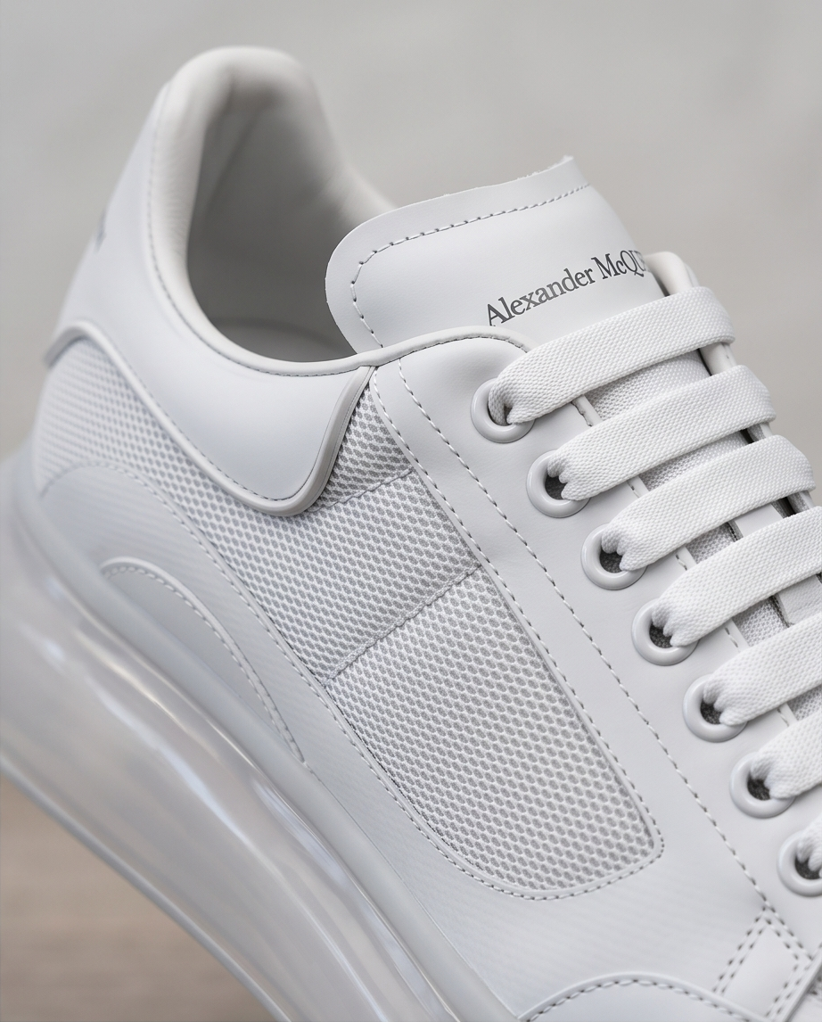 ALX&MCQ Beyaz Şeffaf Taban Sneaker – Görsel 4