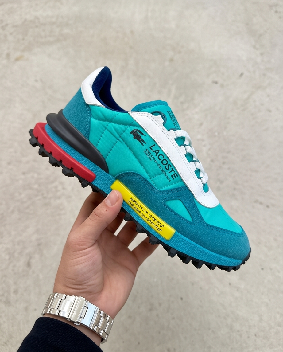 L’Coste L-Series Turkuaz Spor Sneaker – Görsel 4
