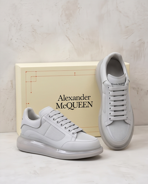 ALX&MCQ Beyaz Şeffaf Taban Sneaker – Görsel 2