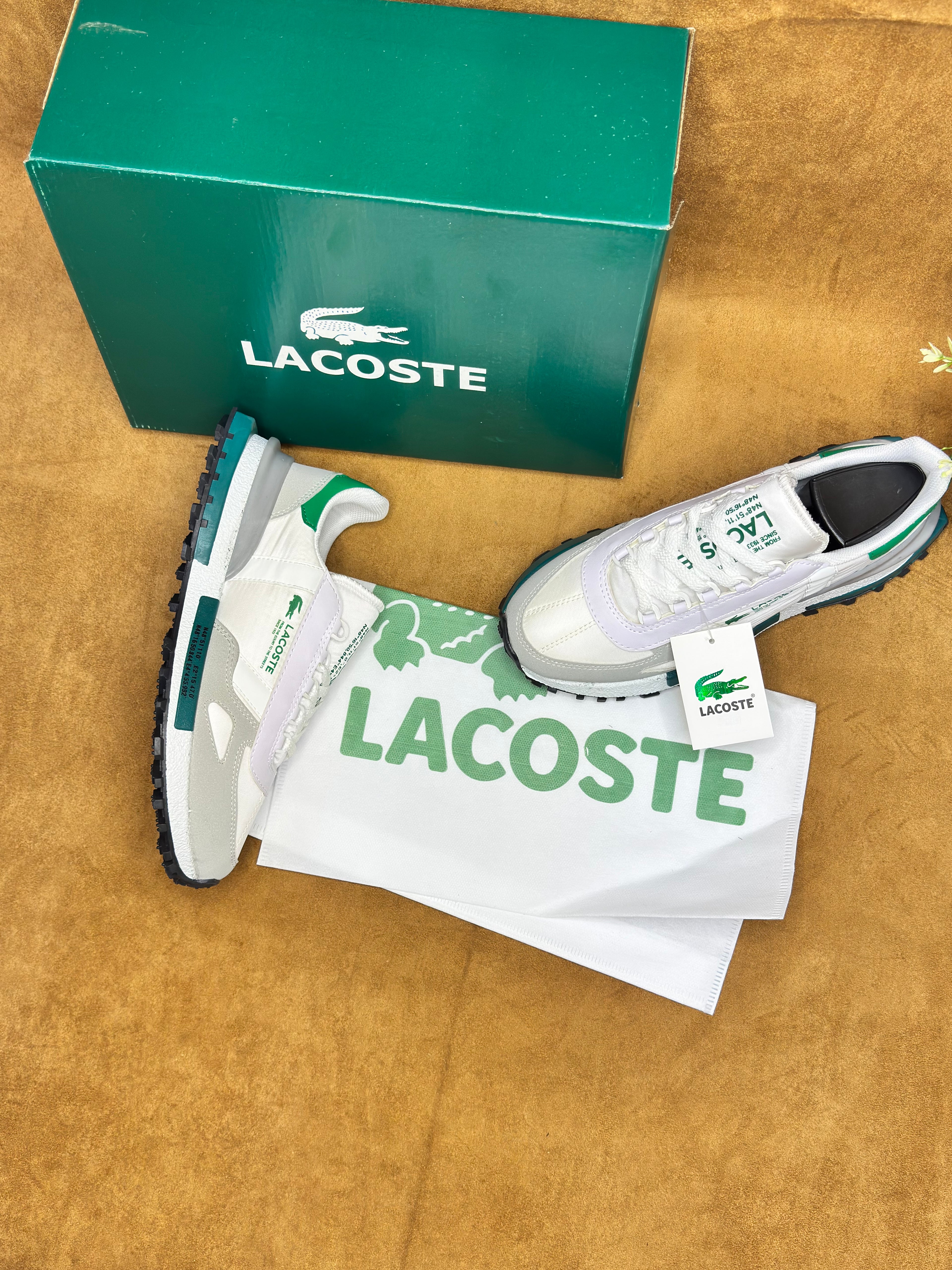 L’coste L-Series Yeşil Detaylı Spor Sneaker